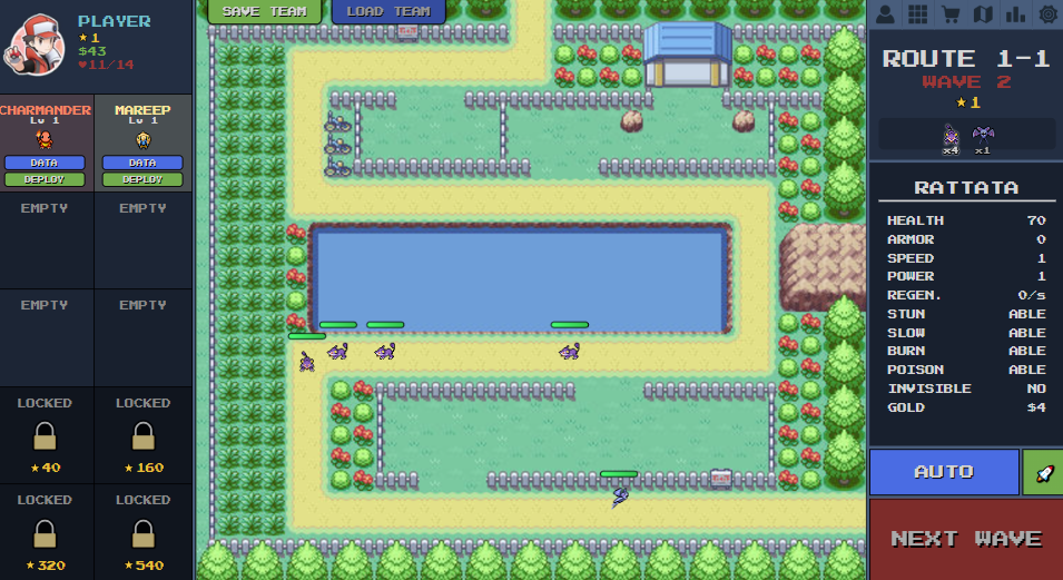 pokepath td screenshot