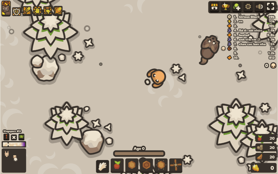 taming screenshot